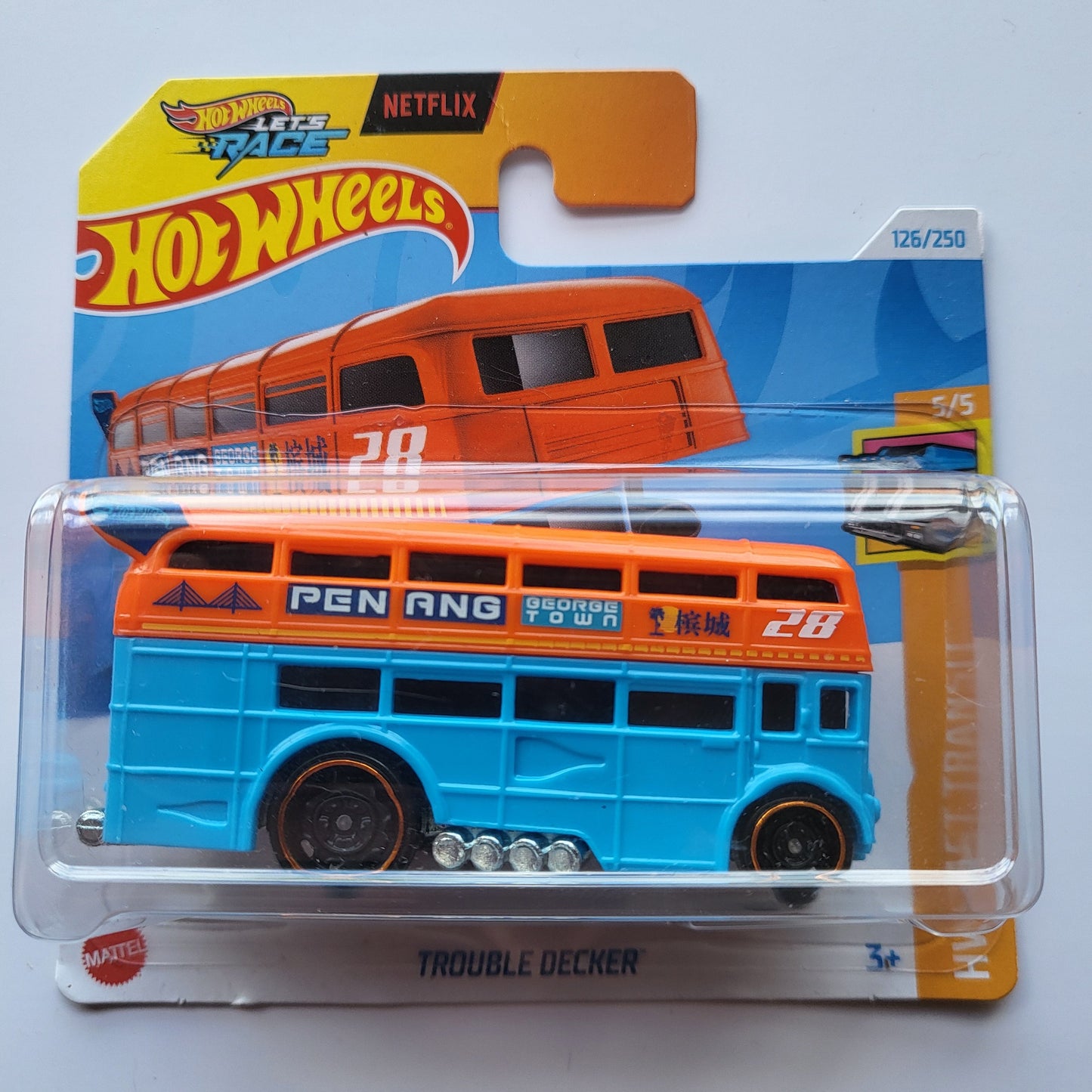 Trouble Decker Hot Wheels