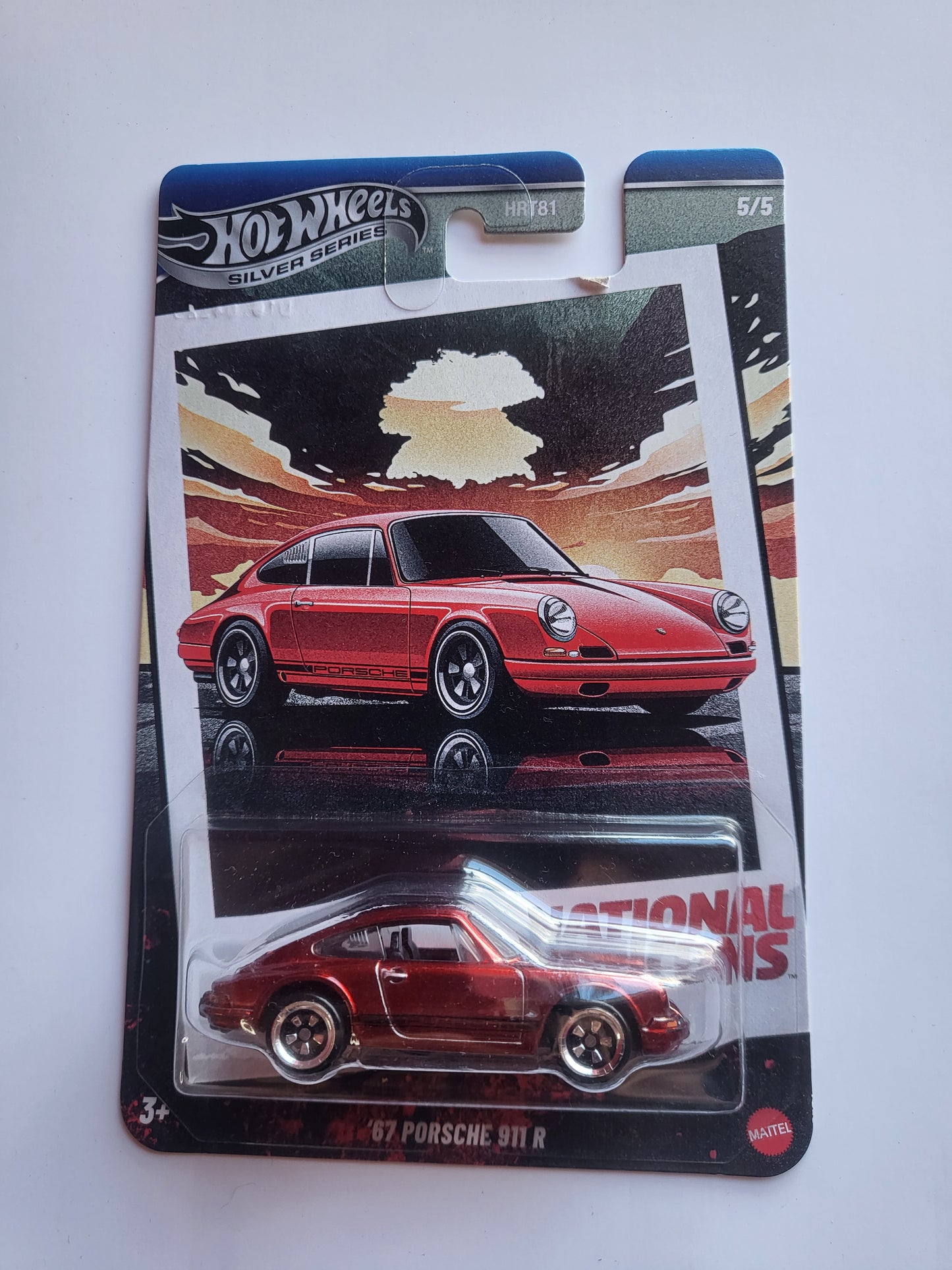 2 national treasure porsche 1 DAMAGED 1 not damaged Porsche 911 Chase Silver Series