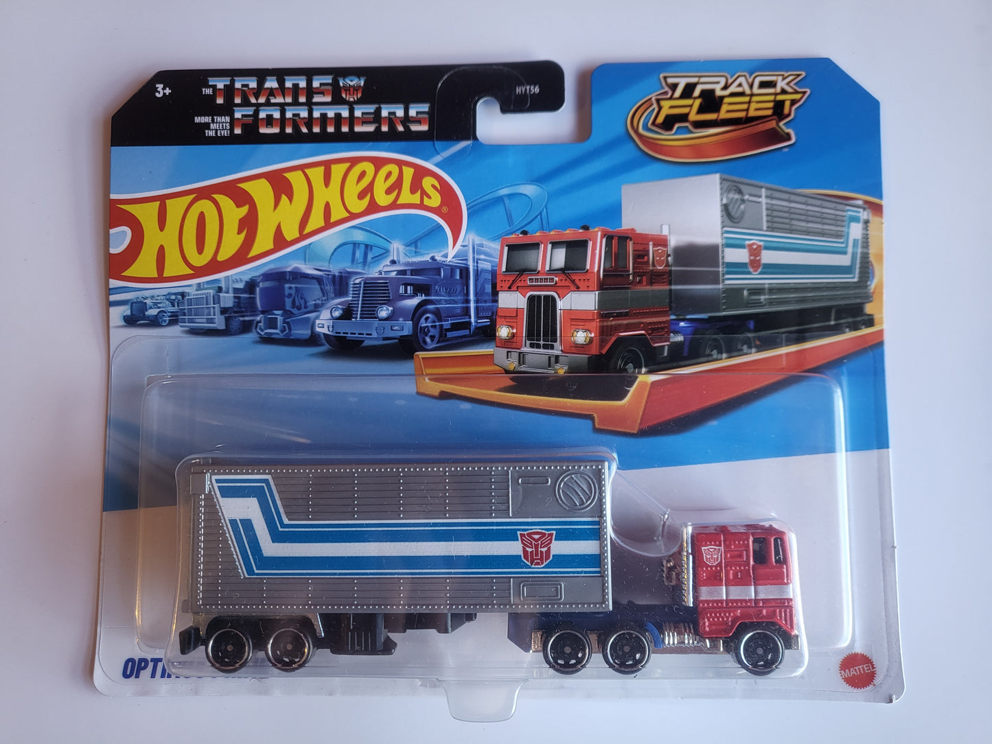 Hot Wheels Track Fleet Optimus Prime