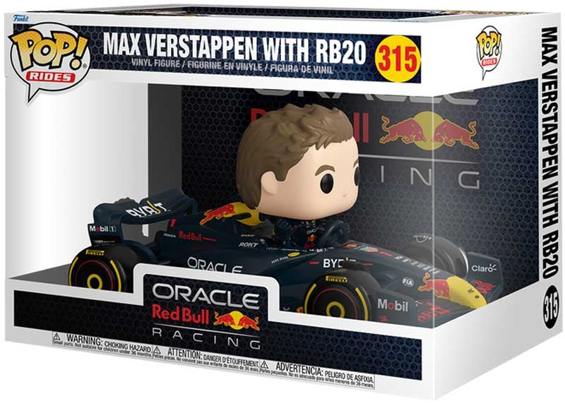 FUNKO POP Rides - Max Verstappen With Red Bull20