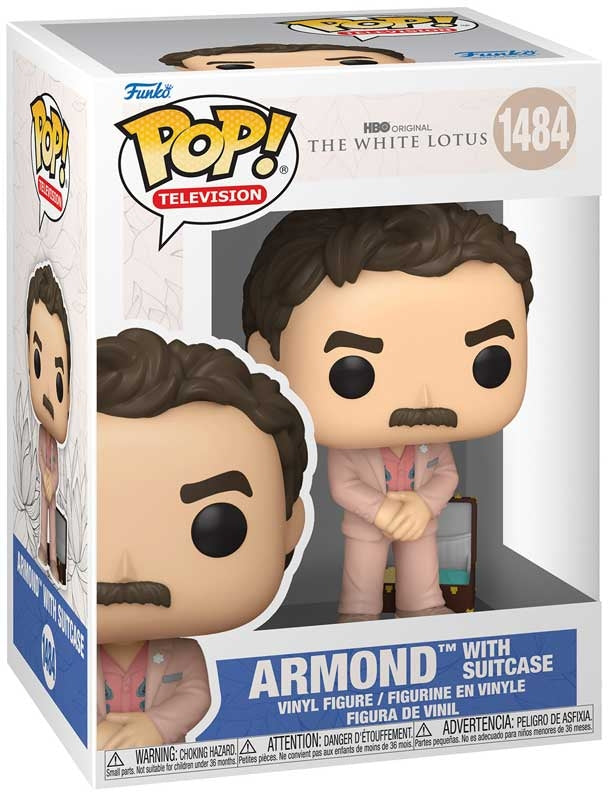 Funko POP Television The White lotus- Armond With Suitcase