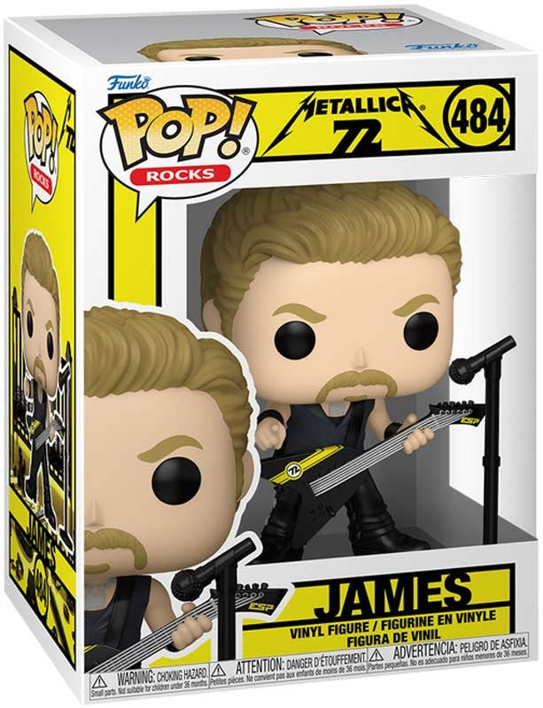 PRE ORDER Funko POP Rocks Metallica - James