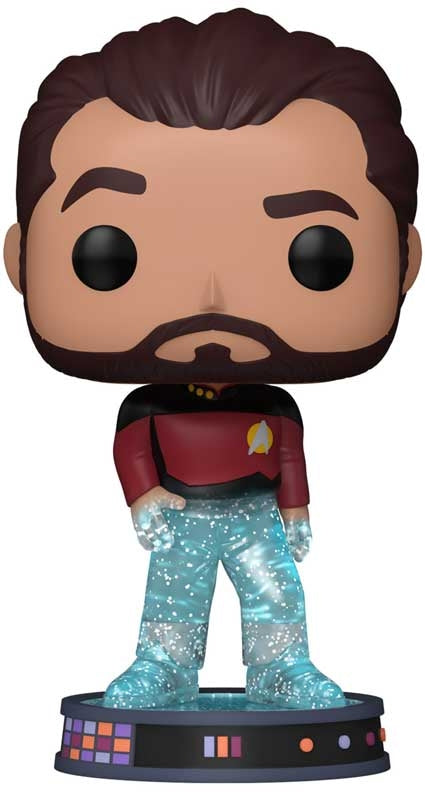 Funko POP Television Star Trek - William T.Riker Transporter - Glitter