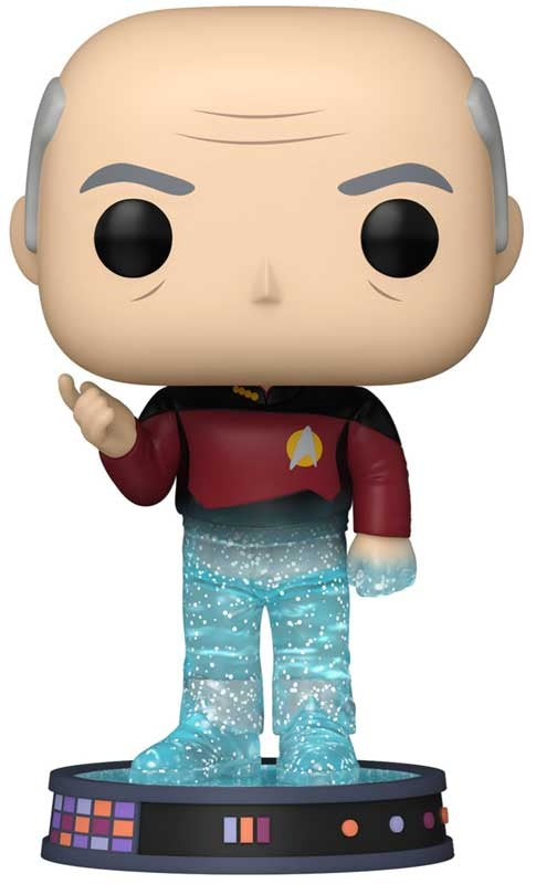 Funko POP Television Star Trek - Jean-Luc Picard Transporter - Glitter