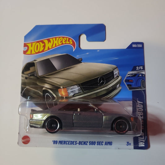 Hot Wheels Mercedes Benz 560 SEC AMG Silver