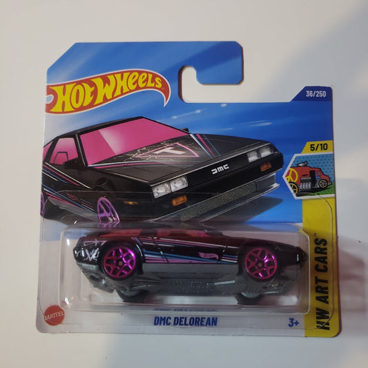 Hot Wheels Purple Delorean
