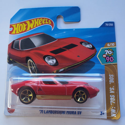 Lamborghini Miura SV Hot Wheels