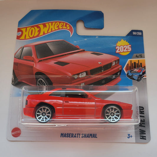 Maserati Shamal Hot Wheels