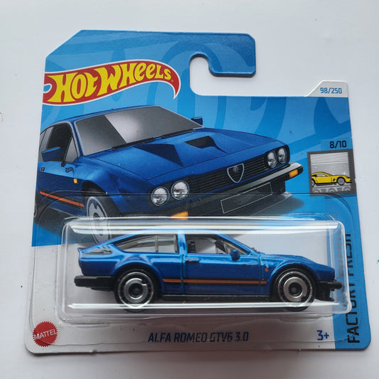 Blue Alfa Romeo GTV6 3.0 Hot Wheels
