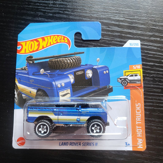 Land Rover Series II - Blue Hot Wheels Car