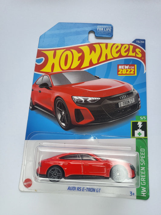 Red Audi RS E-Tron GT