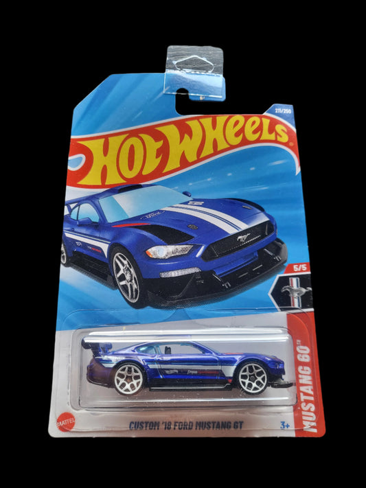 Hot Wheels Custom 18 Ford Mustang GT