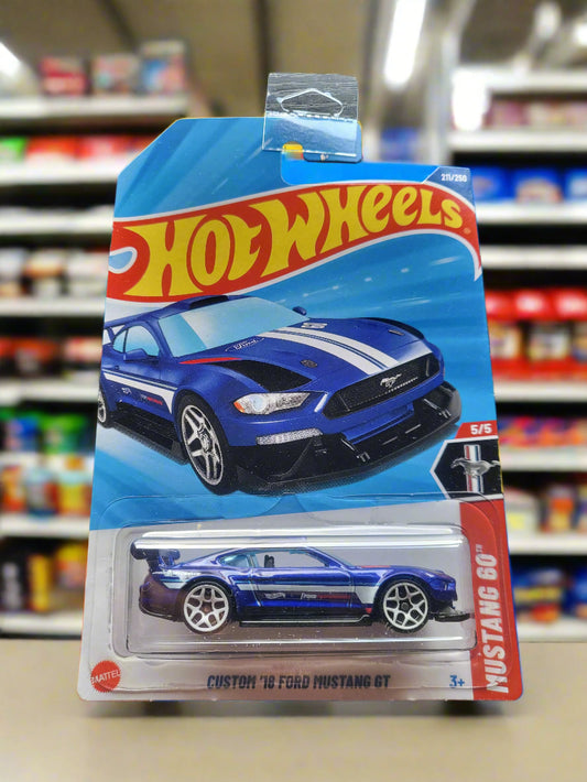Custom 18 Ford Mustang  - Long Card