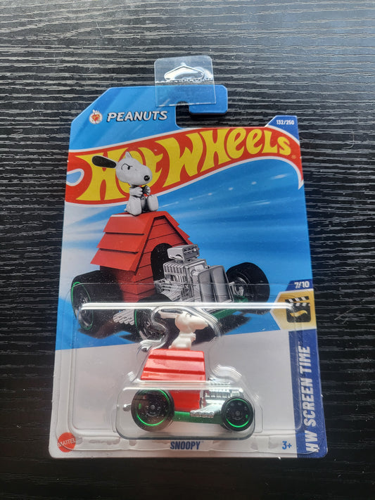 Hot Wheels Snoopy Long Card