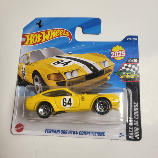 Yellow Ferrari 365 GTB4 Competizione
