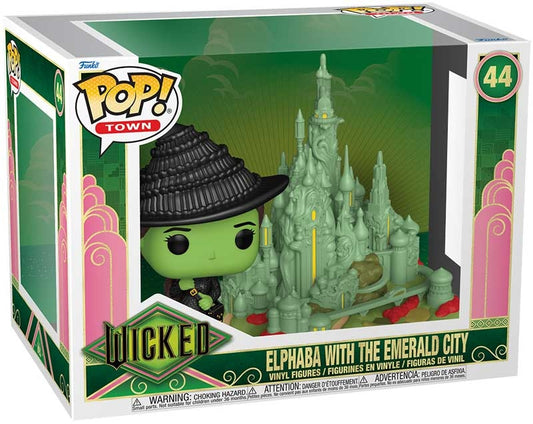 Funko POP Towns - Wicked - Elphaba With The Emerald City