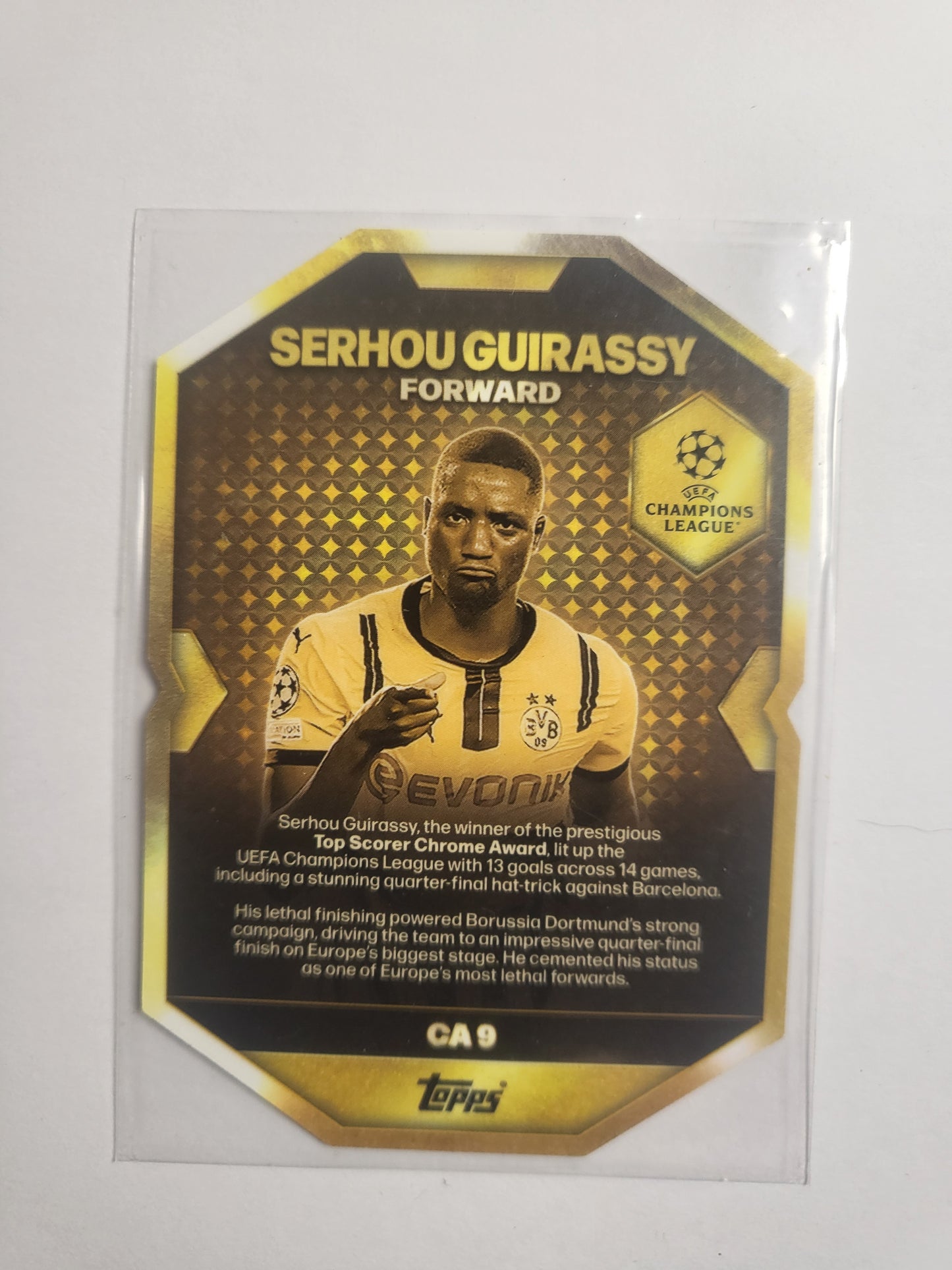 Guirassy Top Scorer Card