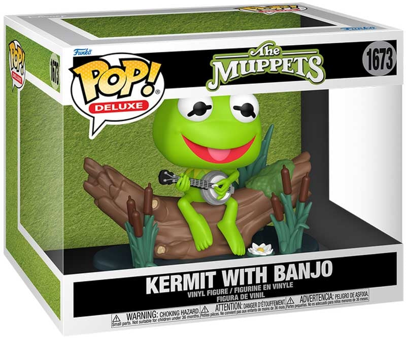 PRE ORDER Funko POP Deluxe - Kermit With Banjo