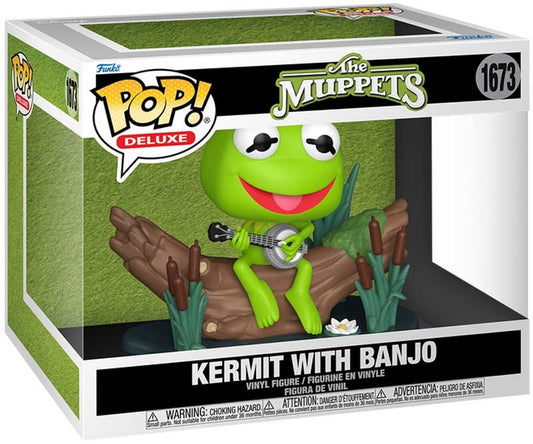 PRE ORDER Funko POP Deluxe - Kermit With Banjo