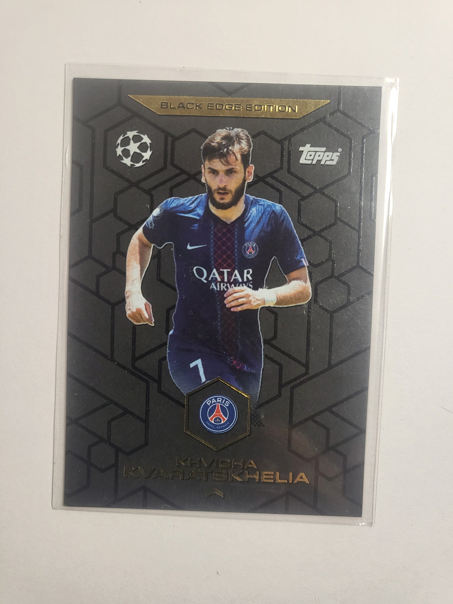 Kvaratskhelia Black Edge Card