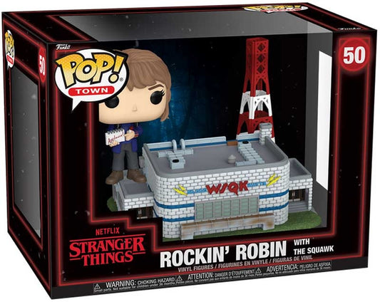 PRE ORDER - Funko POP Towns - Stranger Things- Rockin Robin With The Squawk.