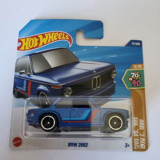 Blue BMW 2002