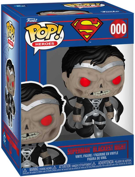 PRE ORDER Funko POP Heroes - Superman Blackest Night